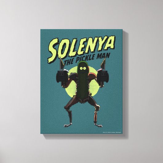 Toile RICK ET MORTY™ | Solenya - L'homme chiche (Recto)