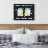 Toile RICK ET MORTY™ | Suis-Je Le Clone ? (Insitu(Chambre))