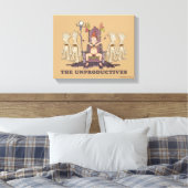 Toile RICK ET MORTY™ | the Unproductives (Insitu(Chambre))