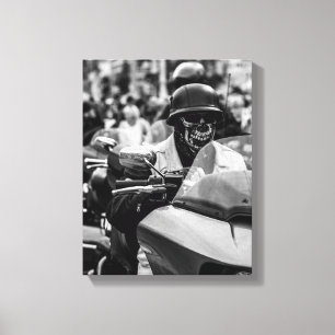 Toile Ride Motorbike Motorcycle Biker Détails sur le cyc