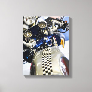 Toile Ride Motorbike Motorcycle Biker Riker