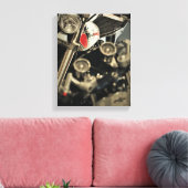 Toile Ride Motorbike Motorcycle Biker Riker (Insitu(Salon))