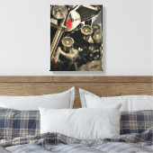 Toile Ride Motorbike Motorcycle Biker Riker (Insitu(Chambre))
