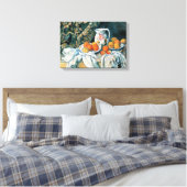 Toile Rideau de vie fixe de Cezanne, Pitcher à fleurs, F (Insitu(Chambre))