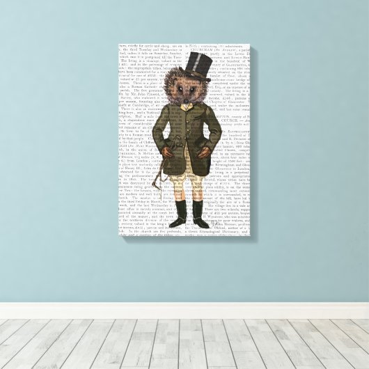 Toile Rider de Hérisson complet (Insitu (Plancher de Bois))