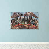 Toile Ridgway State Park, Colorado (Insitu (Plancher de Bois))