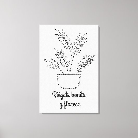 Toile Riégate bonito I Lienzo vertical (Recto)