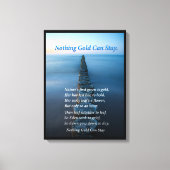Toile Rien d'or ne peut rester Ocean Walkway (Recto)