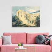 Toile Rievaulx Abbey, Yorkshire, 1798 (w/c) (Insitu(Salon))