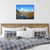 Toile Riffelsee Matterhorn Réflexion (Insitu(Chambre))