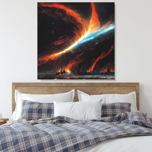 Toile Rift in Interstellar Space Premium Wrapped Canvas (Insitu(Chambre))