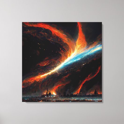 Toile Rift in Interstellar Space Premium Wrapped Canvas (Recto)