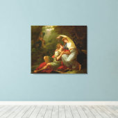 Toile Rinaldo et Armida, 1771 (huile sur toile) (Insitu (Plancher de Bois))