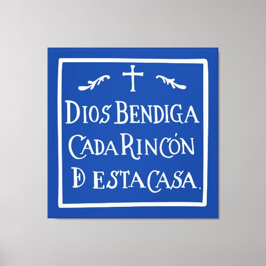 Toile Rincon de Dios bendiga (Recto)