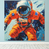 Toile Ring Around the Moon-12 (Insitu (Plancher de Bois))