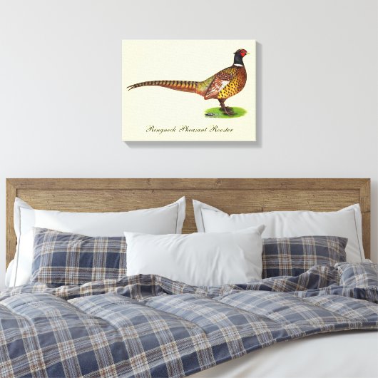 Toile Ringneck Pheasant Rooster (Insitu(Chambre))
