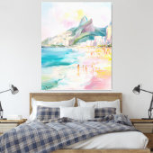 Toile Rio de Janeiro Brazil Painting Canvas (Insitu(Chambre))
