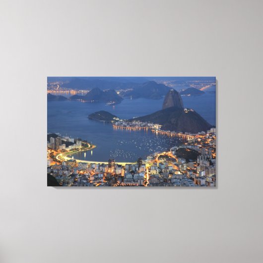 Toile Rio de Janeiro, Brésil (Recto)