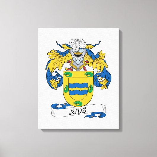 Toile Rios Family Crest (Recto)