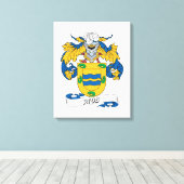 Toile Rios Family Crest (Insitu (Plancher de Bois))