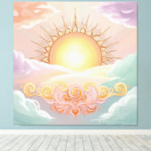 Toile Rising Sun   (Insitu (Plancher de Bois))