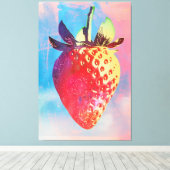 Toile Risographe fraise (Insitu (Plancher de Bois))