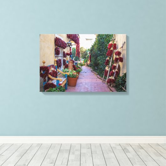 Toile Ristras Chili (Insitu (Plancher de Bois))