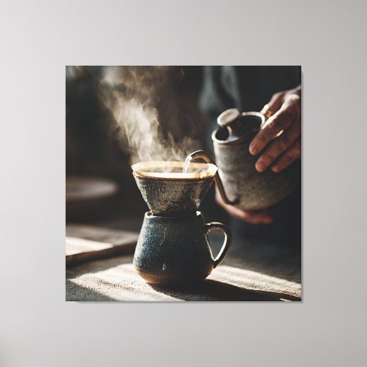 Toile Rituel de versement sur Dark Glaze (Recto)