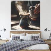 Toile Rituel de versement sur Dark Glaze (Insitu(Chambre))
