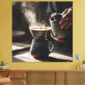Toile Rituel de versement sur Dark Glaze (Insitu(Salon))