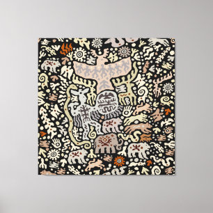 Toile Rituel Shaman Peyote