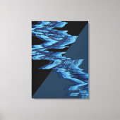 Toile Rivers Flow Pattern  (Recto)