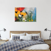 Toile Riverside – Abstrait Expressif de Prairie (Insitu(Chambre))