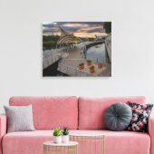 Toile Riverwalk à Tampa Floride (Insitu(Salon))