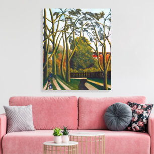 Toile Rives de la Bièvre Henri Rousseau
