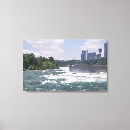 Toile Rivière aux chutes (Recto)