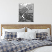 Toile Rivière Black & White Colorado Courir 16x20 (Insitu(Chambre))