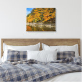 Toile Rivière bleue à l'automne (Insitu(Chambre))
