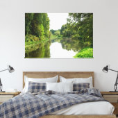 Toile Rivière Dorée Calme (Insitu(Chambre))