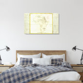 Toile Rivière et montagnes d'Afrique (Insitu(Chambre))