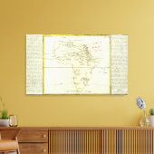 Toile Rivière et montagnes d'Afrique (Insitu(Salon))