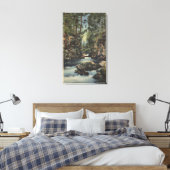 Toile Rivière Rogue, Oregon - Haute Gorge Vue du fleuve (Insitu(Chambre))