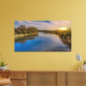 Toile Rivière Sunrise (Insitu(Salon))