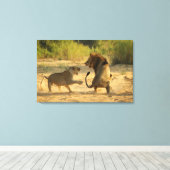 Toile Rivière Timbavati, Parc national Kruger, Limpopo (Insitu (Plancher de Bois))