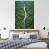 Toile Rivière Ventante À Travers La Jungle Verdoyante (Insitu(Chambre))