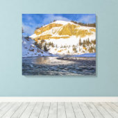 Toile Rivière Yellowstone (Insitu (Plancher de Bois))