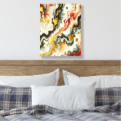 Toile Rivières dorées (Insitu(Chambre))