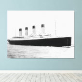Toile RMS Titanic Passenger Liner (Insitu (Plancher de Bois))