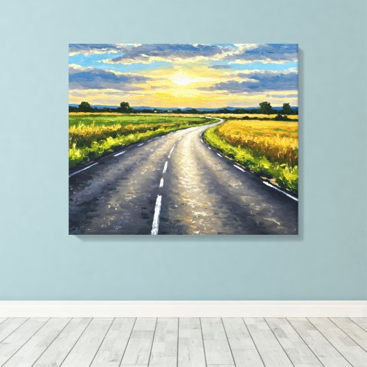 Toile Road (Insitu (Plancher de Bois))