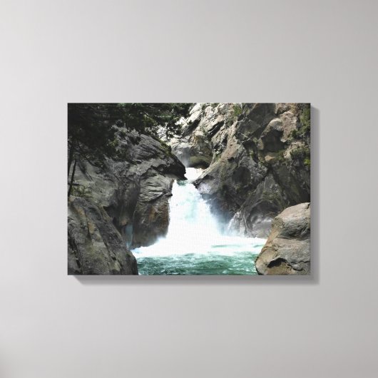 Toile Roaring River Falls, King's Canyon, CA (Recto)